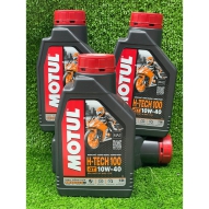 Nhớt MOTUL H-Tech 100 4T 10W40 (100% Tổng Hợp - Mô Tô PKL) 1